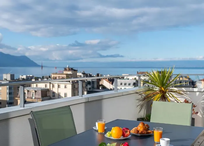 View And - Swiss Appartement Montreux